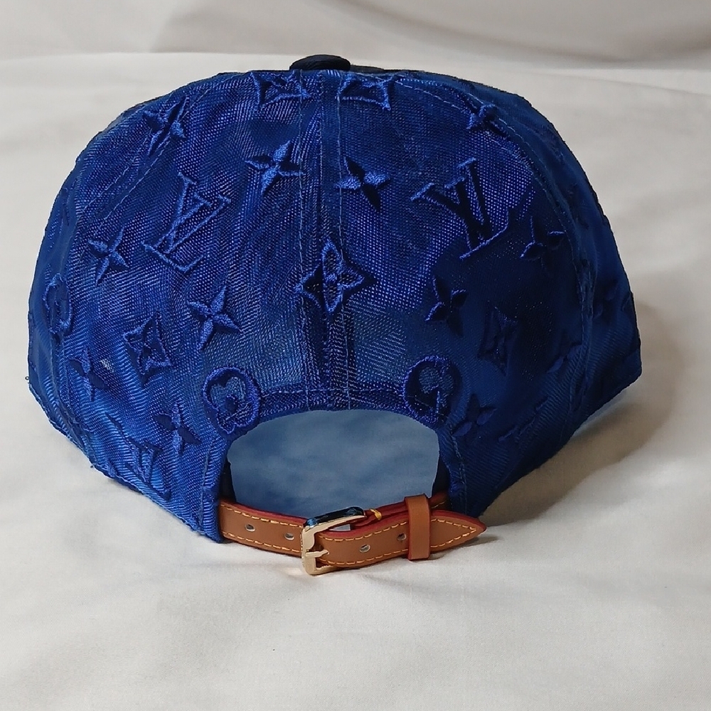 Louis Vuitton Navy and Royal Blue Hat - Picture 2 of 4